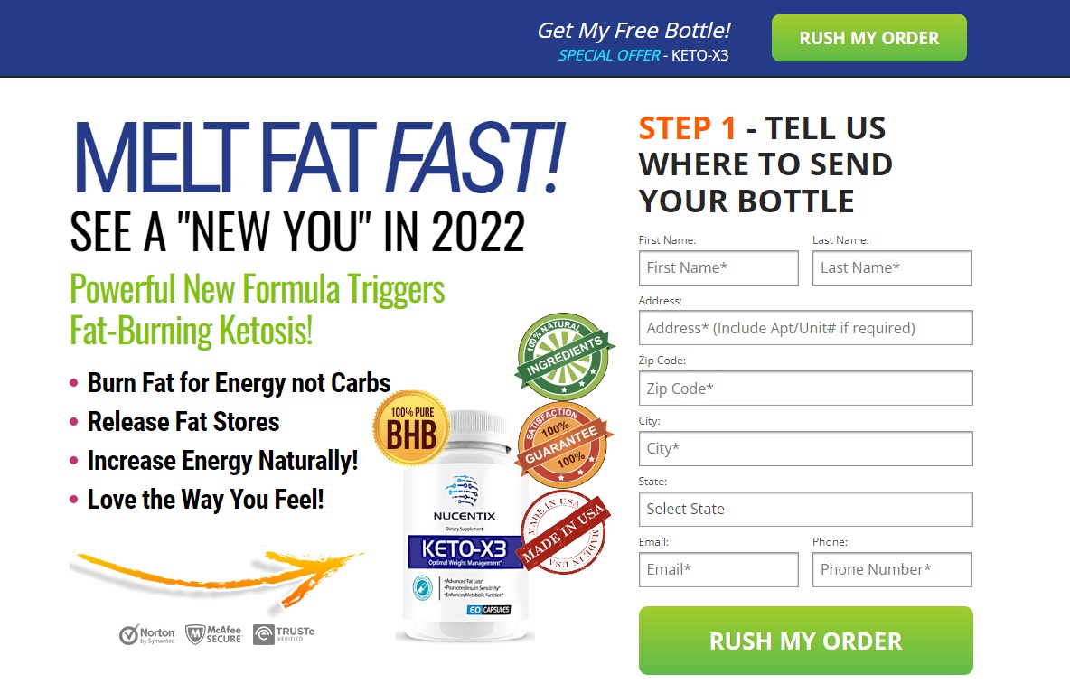 Keto X3 Reviews Benefits, Weight Loss Pills, Price & Buy